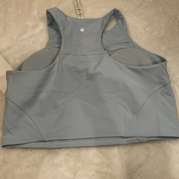 Lululemon Athletica Sky Blue Tank Top with built in bra - Picture 5 of 5